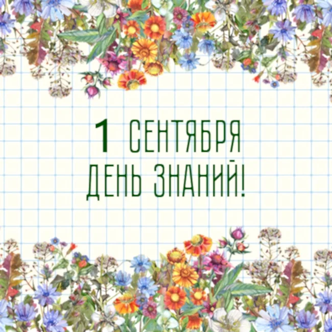 День знаний.