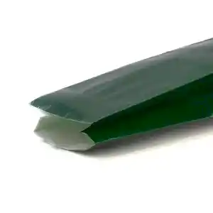 Пакет 250 г, трехслойный темно-зеленый глянцевый, 80*50*220 мм