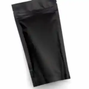Пакет 100 г "Черный матовый" ZIP Lock 135*200 мм