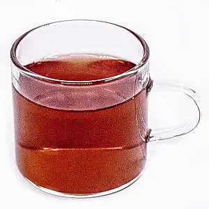 Чашка стеклянная с ручкой 155 мл