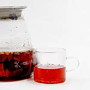 Чашка стеклянная с ручкой 155 мл
