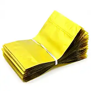 Пакет 100 г "Золотой матовый" ZIP Lock 135*200 мм