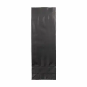 Пакет 100 г трёхслойный "Чёрный матовый" 70*40*205 мм